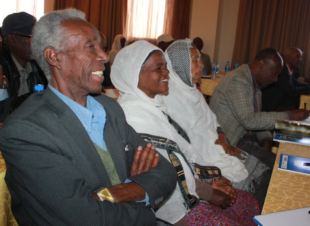 Older Persons under HelpAge Ethiopia attending past meeting. Courtesy photo.