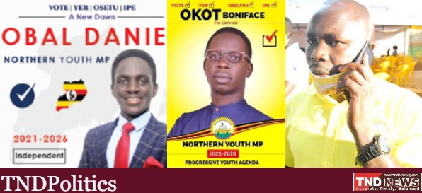 Candidates for Northern Uganda Youth MP race.