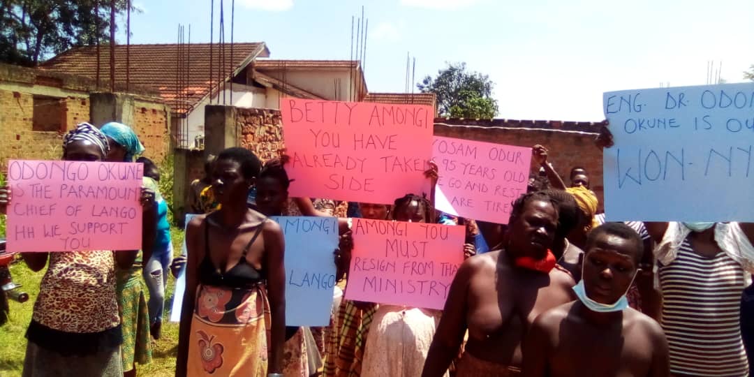Won Nyaci saga: Reactions after pro Odongo Okune hold braless protest