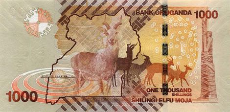 uganda bou 1000 shillings 2015.00.00 b154d p49 by 4844993 r