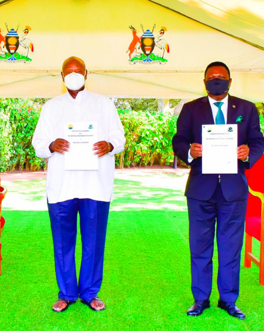 Details of the cooperation agreement between Mao’s party and NRM