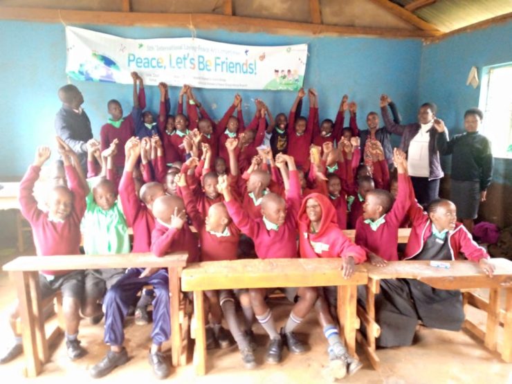 130 Kenyan pupils participate in the IWPG 5th Int’l Loving Peace Art Competition