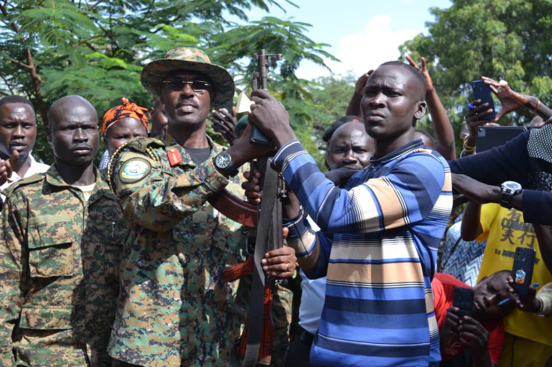 Return all guns, Major General Don Nabasa urges Karacunas