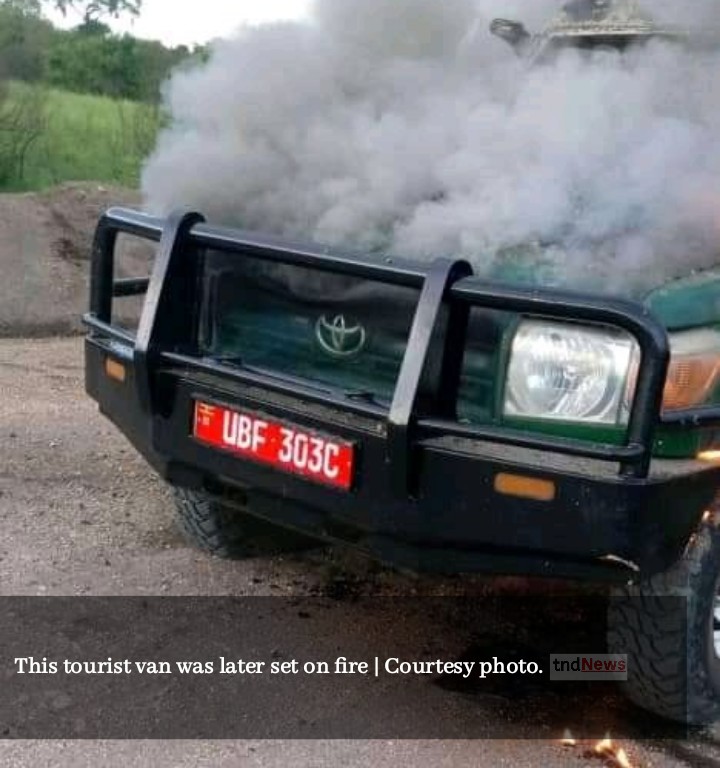 Foreign tourists, Ugandan driver killed by suspected terrorists