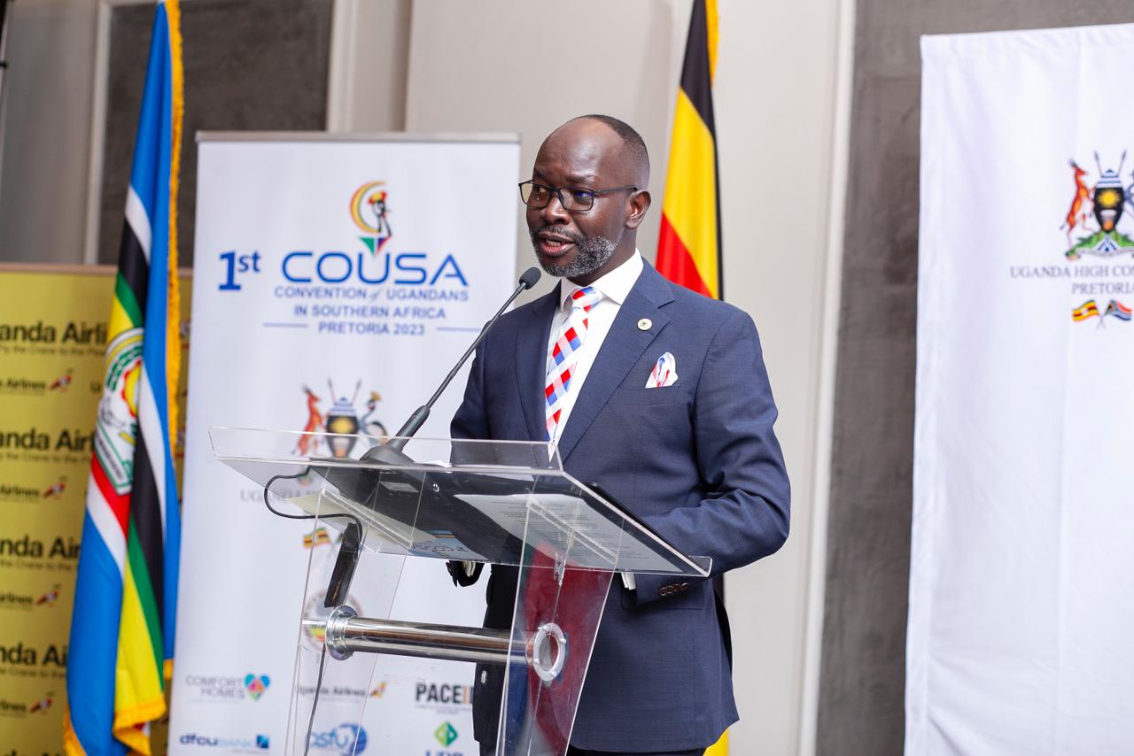 GCW Obua opens first convention of Ugandans in Southern Africa