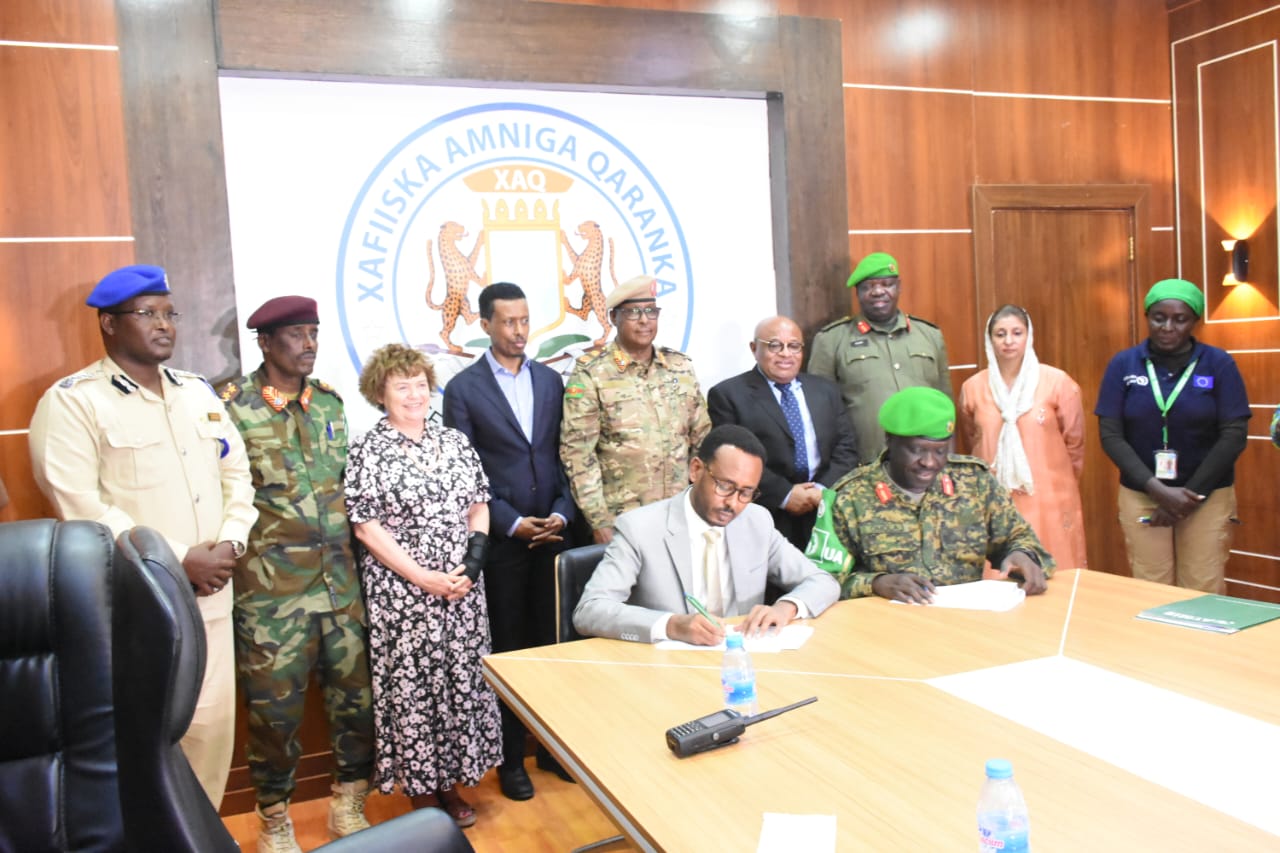 UPDF surrenders state house protection to Somalia security forces