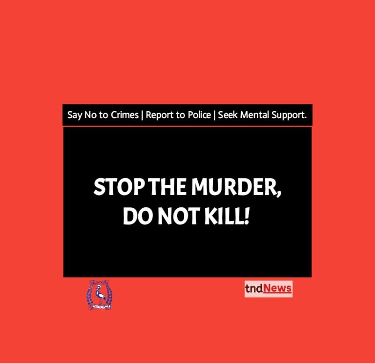 Stop the murder