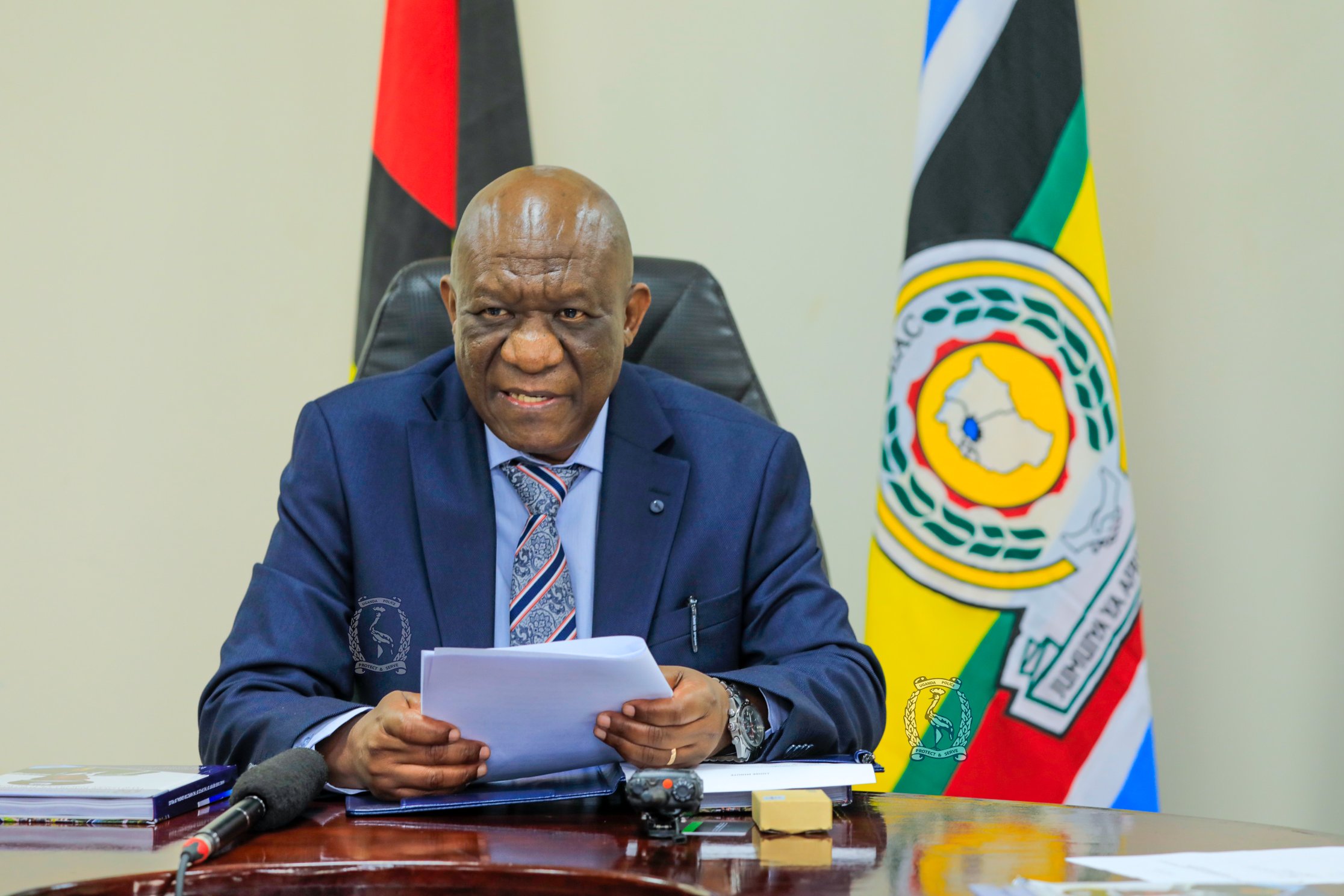 Outgoing IGP Okoth Ochola’s speech at handover 