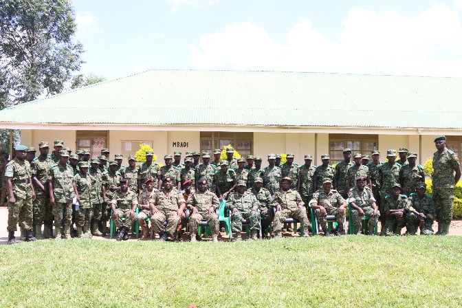 Brig Gen Besigye tells Karama combat engineer graduates to stay disciplined 