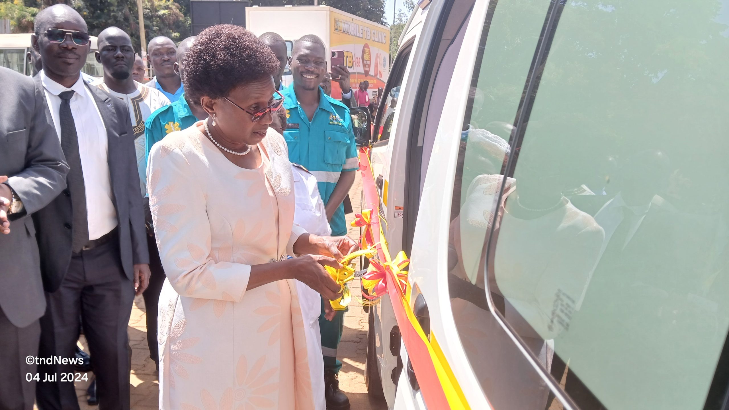 The components of an ICU ambulance for Lango Dr. Aceng commissioned