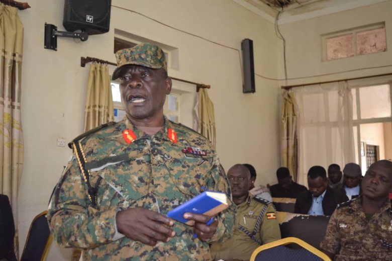 MPs on the defence committee interact with Karamoja stakeholders