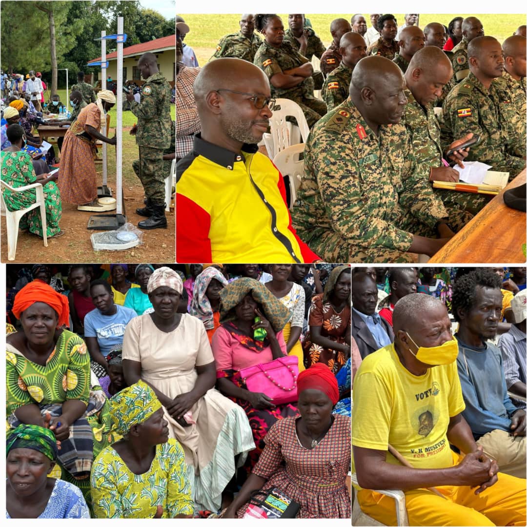 MP Obua launches a free medical clinic in Ajuri county