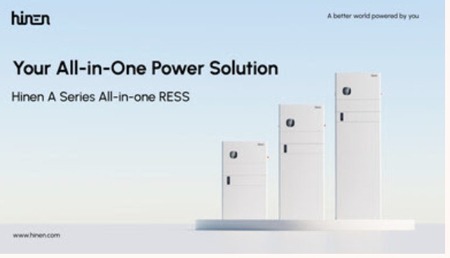 Hinen launches ‘A series’ home energy storage system globally
