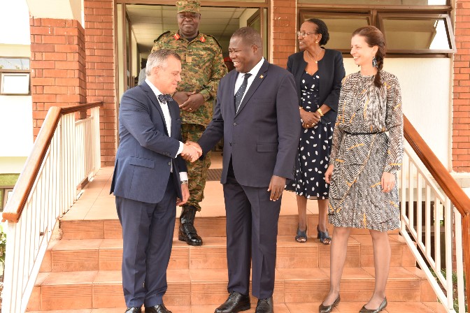 Oboth pledges to strengthen bilateral ties with Belgium 