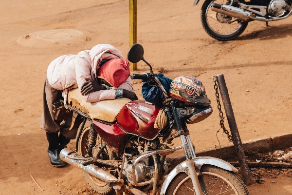 Dokolo boda rider “shamed, washed and fined” for body odour