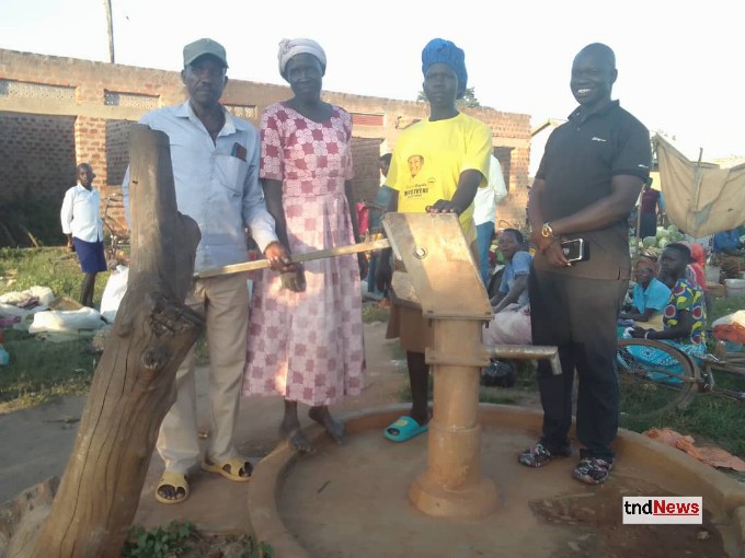 Excitement in Kole South as MP Okot repairs 7 boreholes 