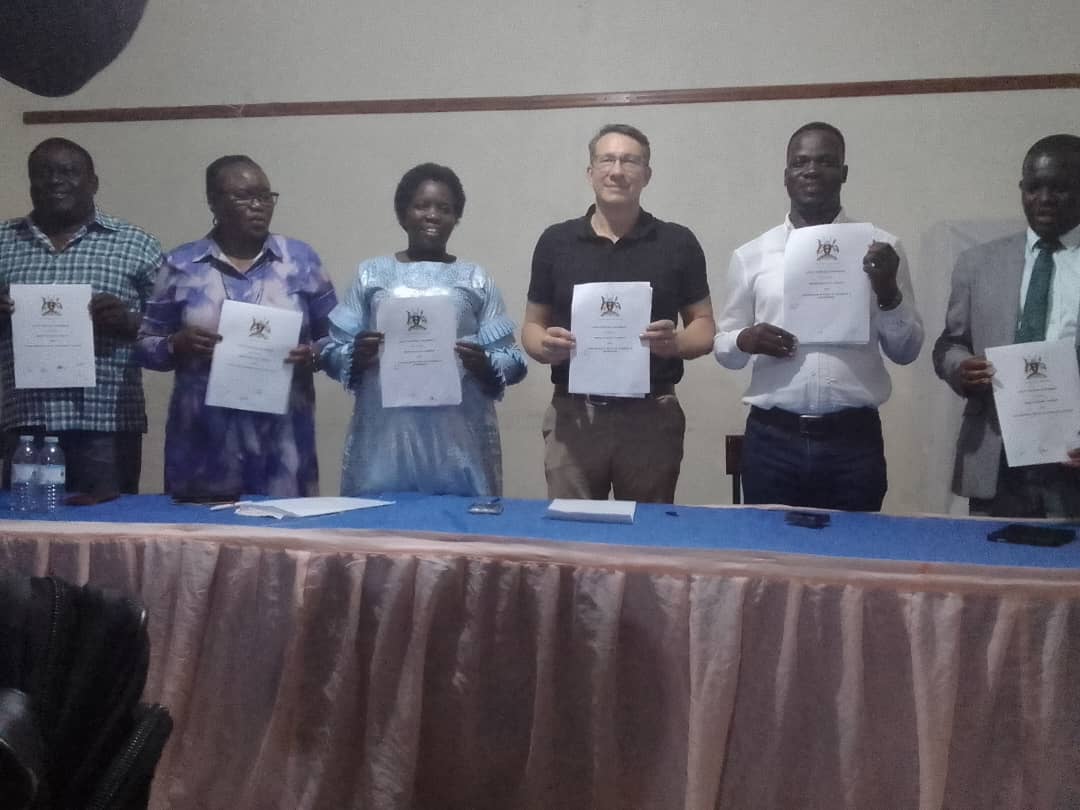Lira City leaders applaud Jerusalem IHS and Meine Zukunft job agreement