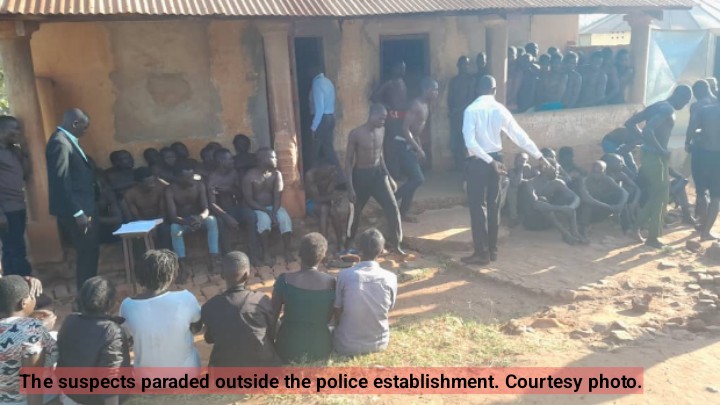 Lira City security makes substantial arrests ahead of Christmas