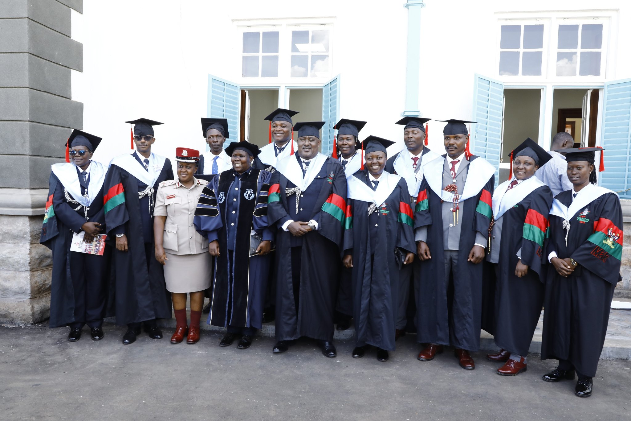 Uganda police celebrate officers who graduate from Makerere University