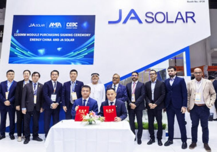 JA Solar signs deal with CEEC to supply Africa’s largest PV-storage project