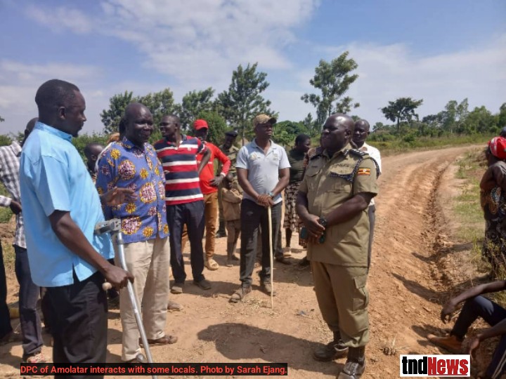 Shoddy road work: Amolatar locals put engineer on notice