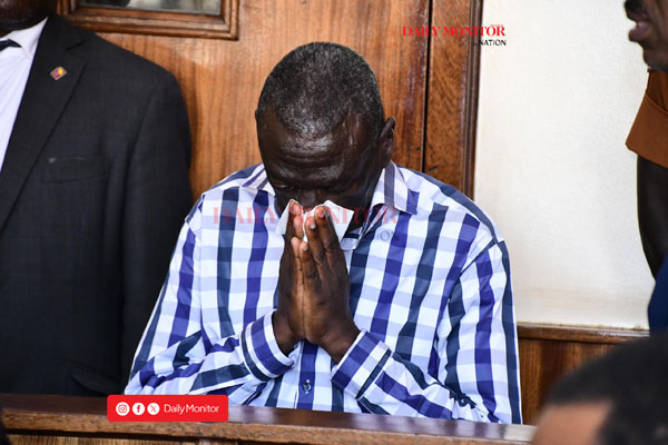 Besigye appears frail in court