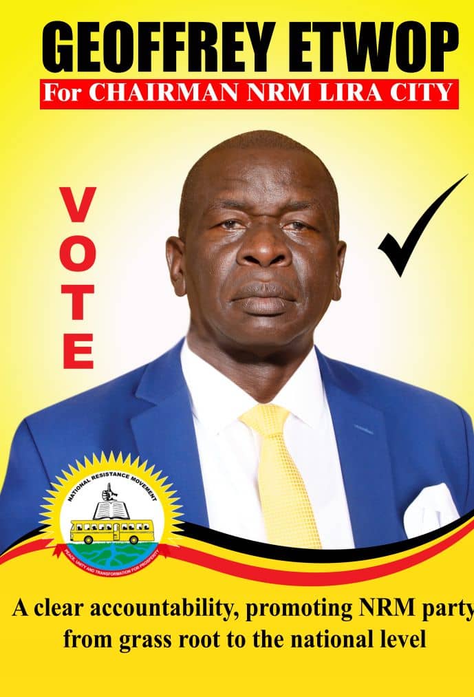 Lira City tycoon Etwop gains momentum in the NRM chairperson race