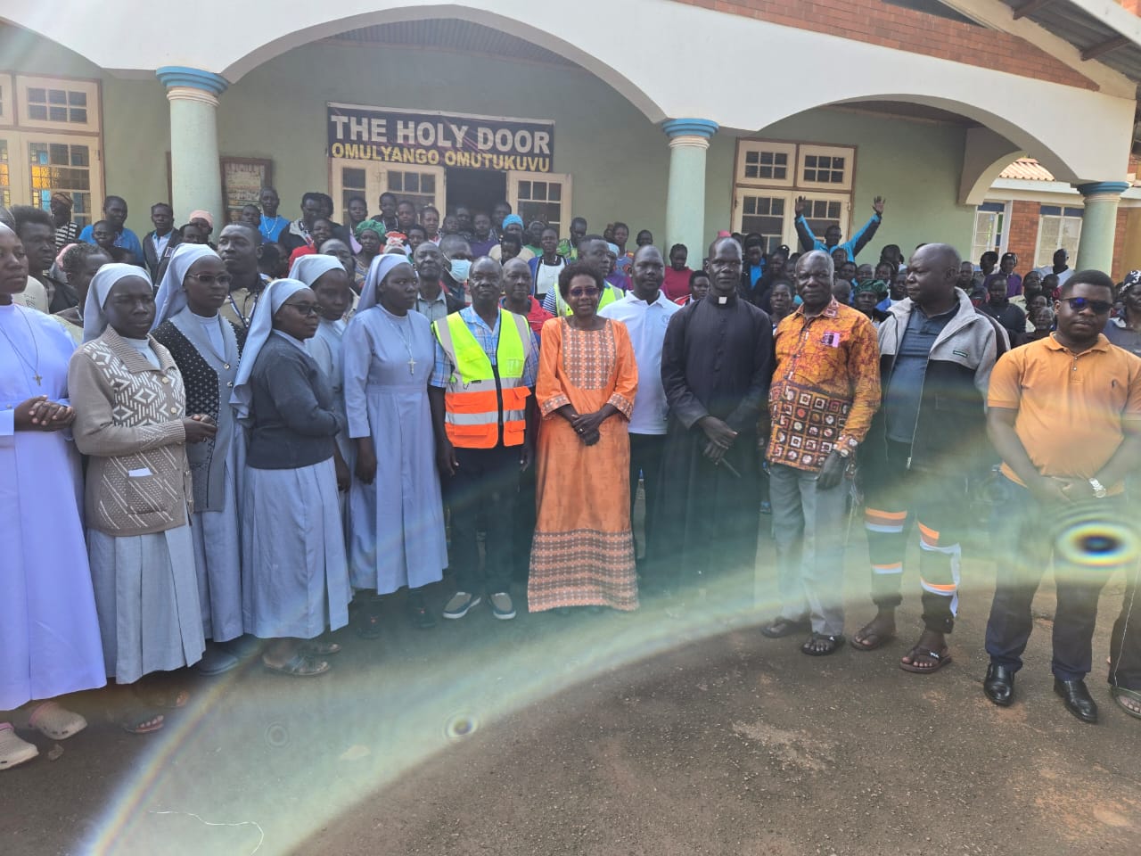 Dr. Aceng Ocero offers generous support to northern Uganda pilgrims