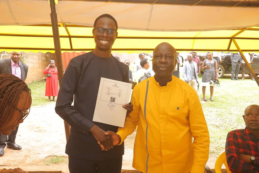 Northern youth MP Okot picks nomination forms for Kole South