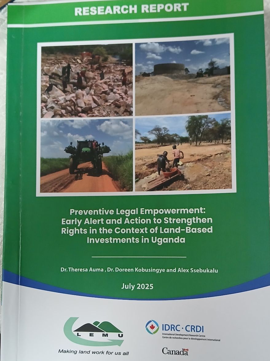 THE LEMU REPORT: Over 1,000 land-based investment grievances reported in Lango, Teso, Acholi and Karamoja sub-regions