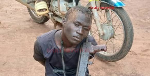 UPDF intercepts Lira resident smuggling gun into South Sudan