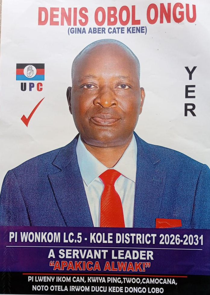 Denis Obol Ongu promises inclusive leadership if elected Kole LC5 chairperson