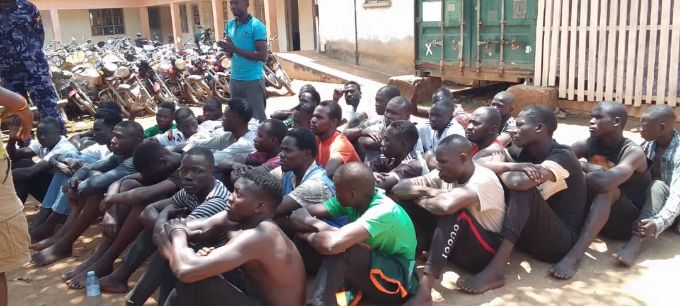 31 apprehended in Lira City intelligence-led operation