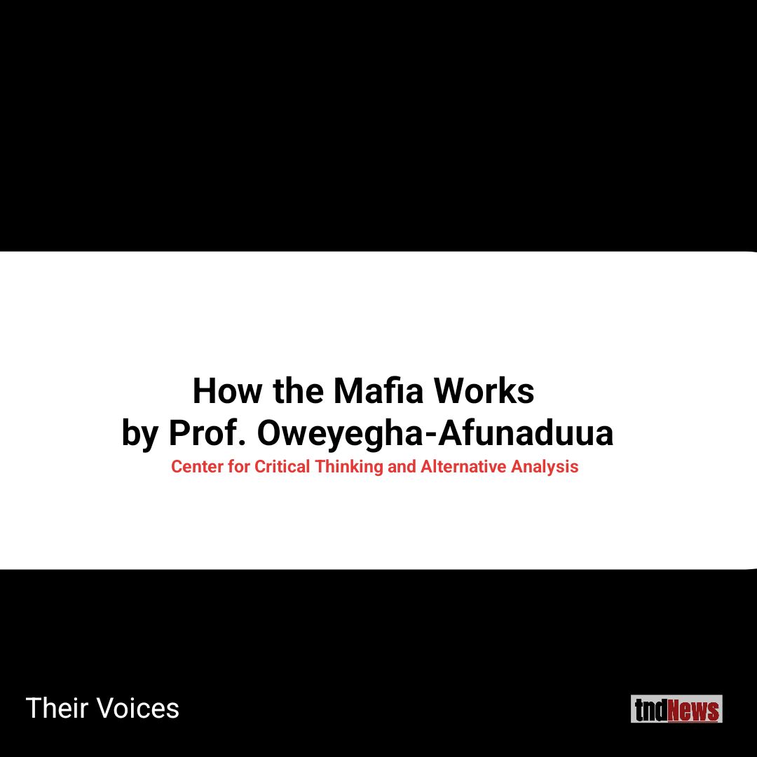 How the mafia are de-institutionalizing Uganda