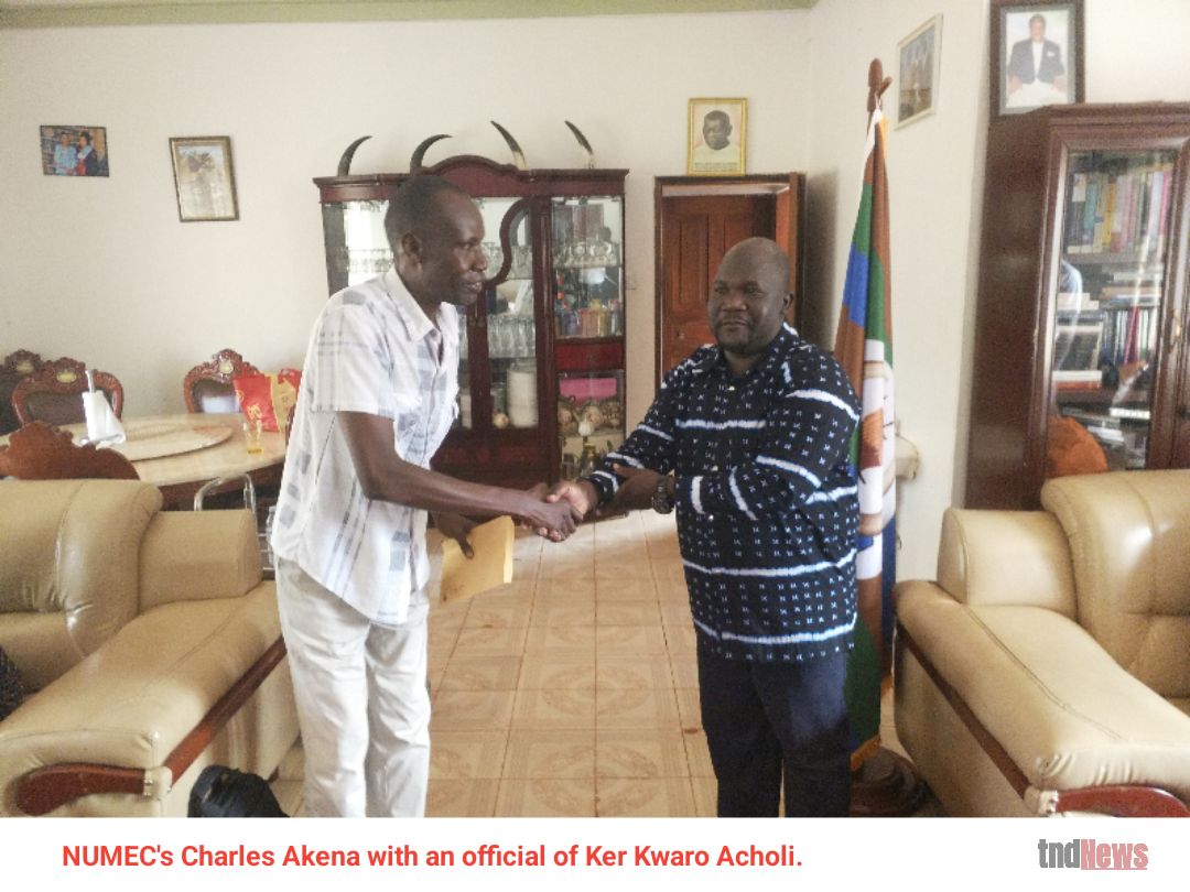 Ker Kwaro Acholi, ACME donate press jackets to NUMEC