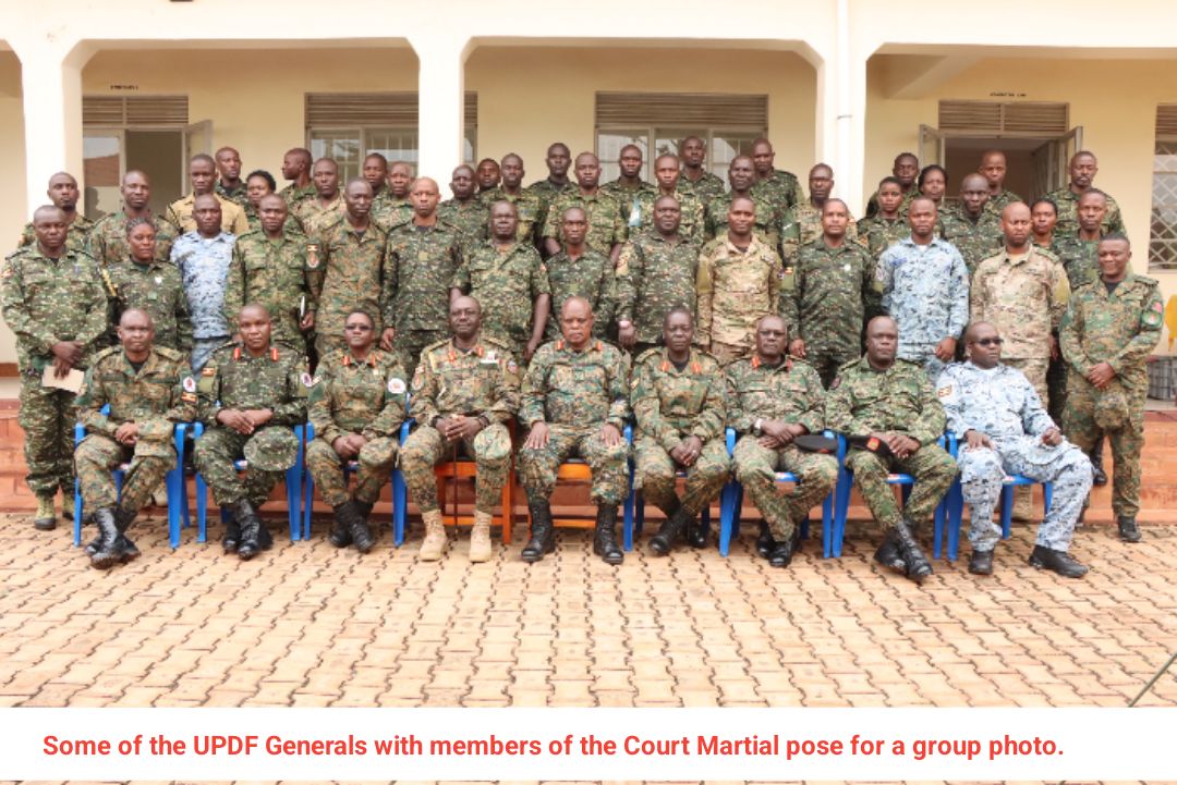 “Uphold justice,” chairperson of court martial urged
