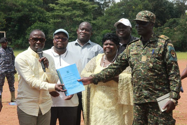 Min. Ogwang launches construction of shs33.4b AFCON training grounds in Bunyoro