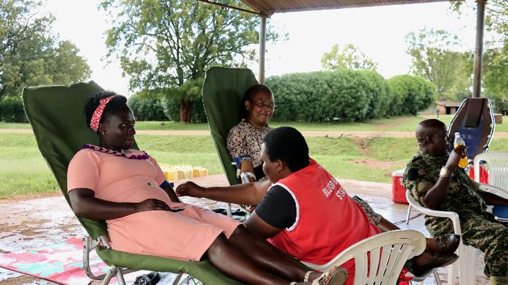 3 division conducts blood donation drive to bail Karamoja sub-region