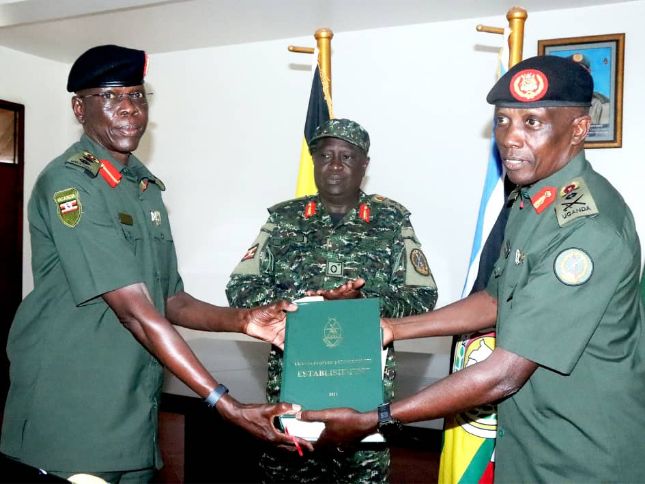 Land force sees leadership change in directorate of human resource