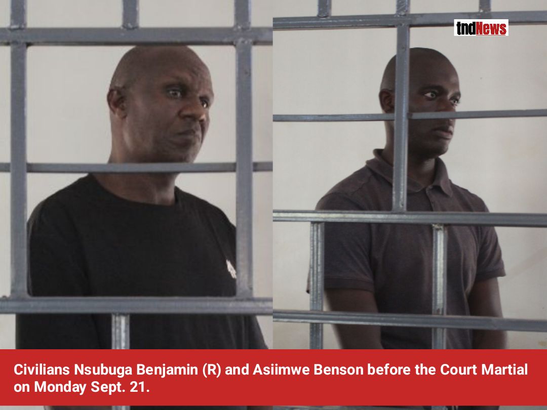 UPDF court finds two civilians guilty of possessing military stores 1 court