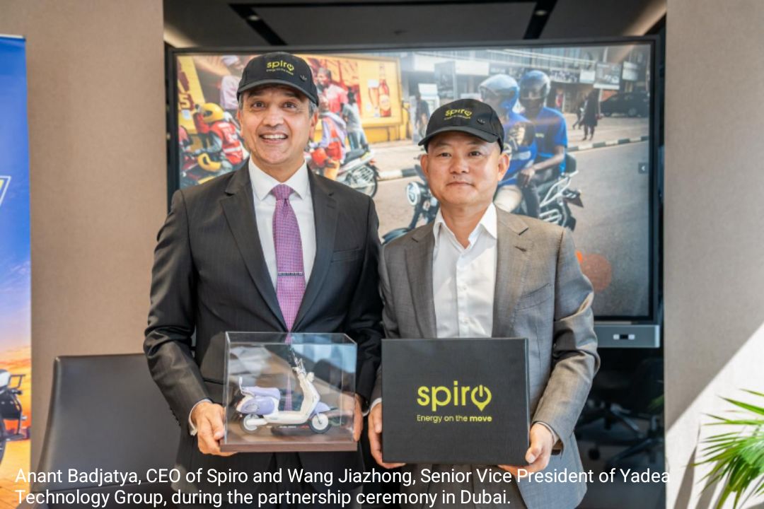 Yadea partners with leading energy and mobility player Spiro to accelerate electric mobility across Africa 1 Yadea