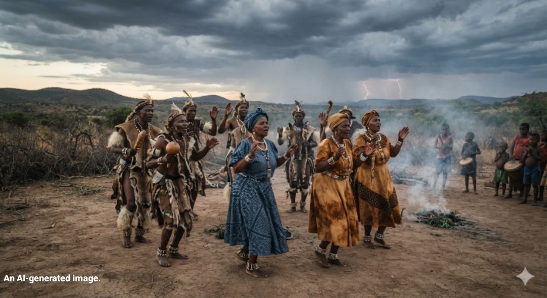 Amolatar elders perform rain rituals as drought worsens 1 rain ritual