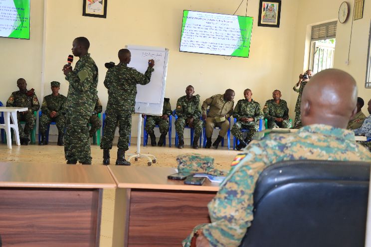 UPDF officers and militants trained in Chinese and Arabic
