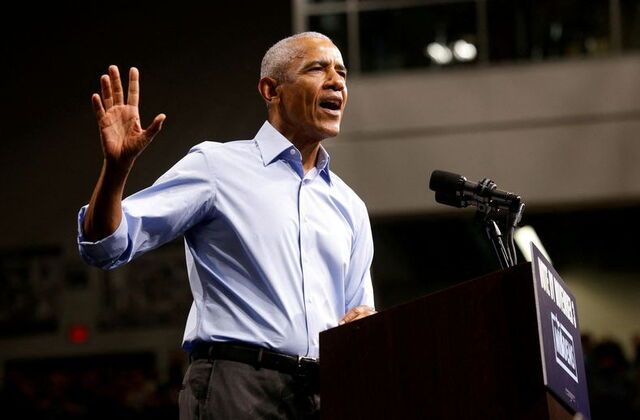 Barack Obama has accused Donald Trump of corruption